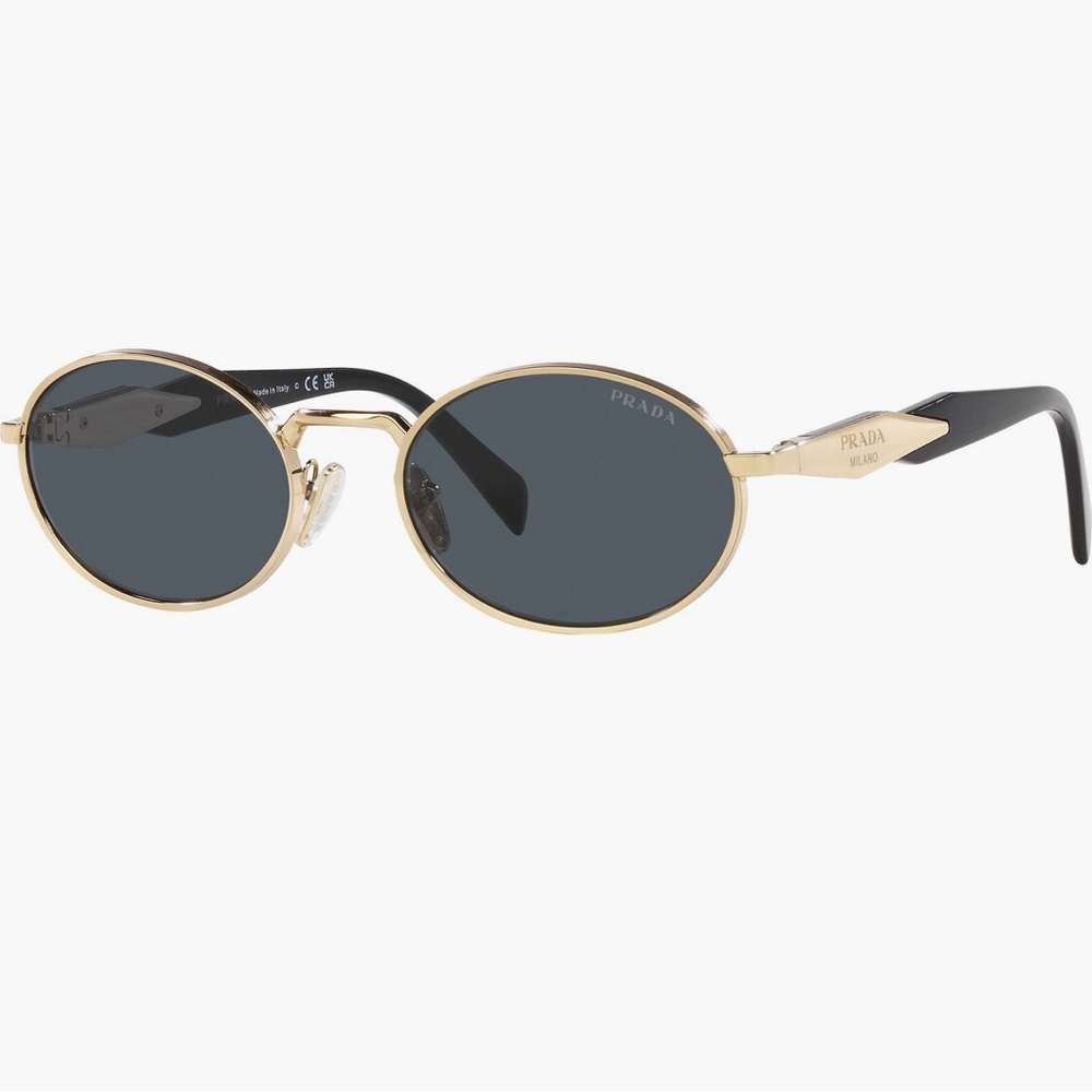 Authentic Prada 55mm opr 65zs oval sunglasses